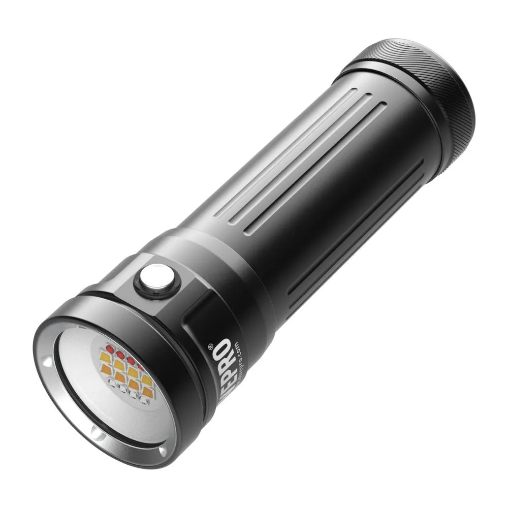 Divepro Video Dykkerlygte D80F 8000 lumen