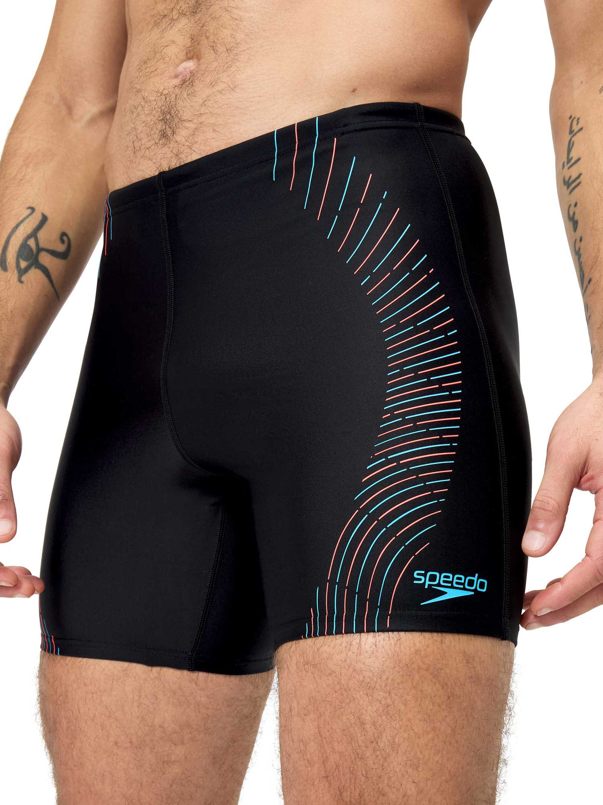 Speedo Badebukser Duo Logo Print Jammer