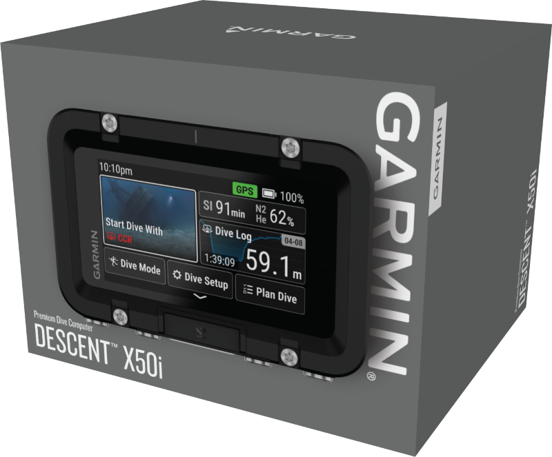 Garmin Dykkercomputer Descent X50i - ÅBNINGSTILBUD