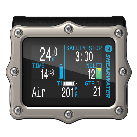 Shearwater Perdix 2 Ti inkl. swift transmitter