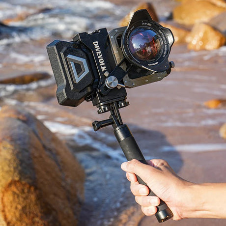 Divevolk SeaTouch 4 Max Underwater Housing Selfie Kit til iPhone og Android