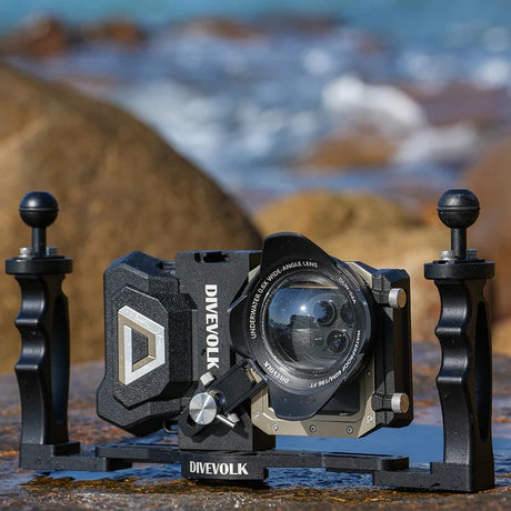 Divevolk SeaTouch 4 Max Underwater Housing Videography Kit til iPhone og Android