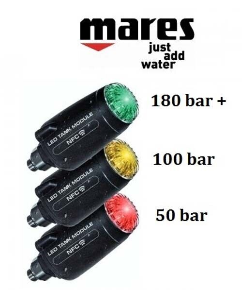 Mares Genius Dykkercomputer Inkl LED Transmitter