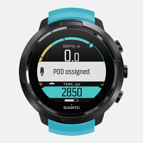 Suunto Dykkercomputer D5 Aqua Blue inkl. USB kabel